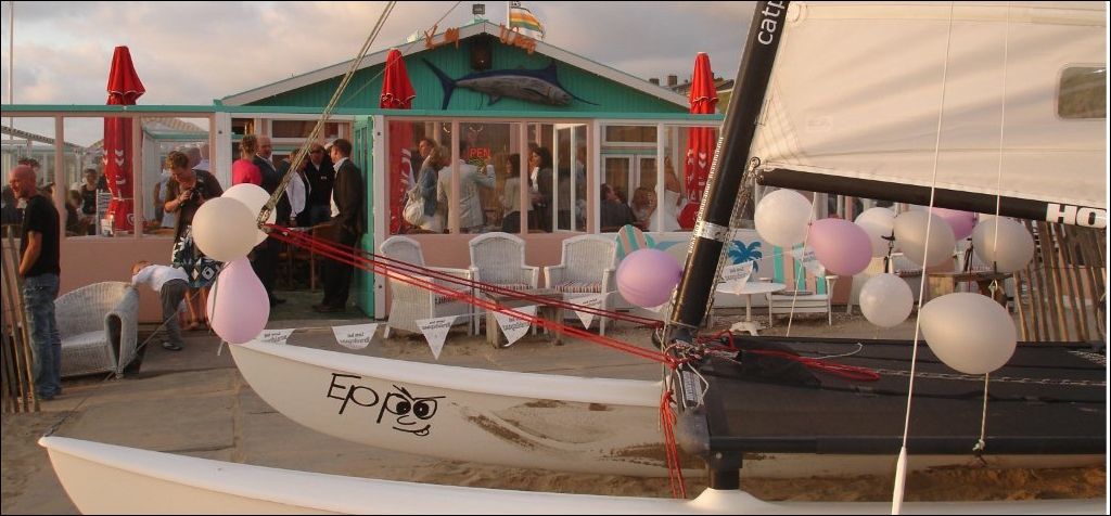 Key West strandpaviljoen en strandhuisjes. Een ideale combinatie voor een geslaagd feest!