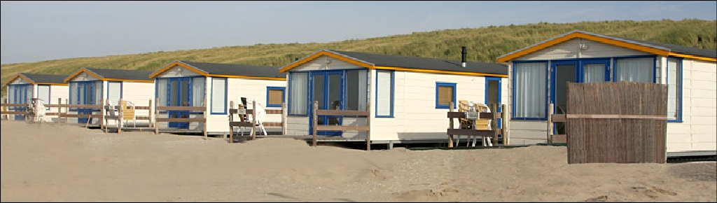 Strandhuisjes de Koele Costa in Noordwijk aan Zee